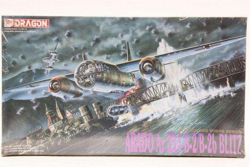 【統一模型】DRAGON《德國 閃電式轟炸機Arado Ar 234 B-2/B-2b Blitz》1:72# 5003 | 露天市集 | 全 ...