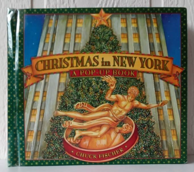【吉兒圖書】《Christmas in New York 紐約聖誕節》絕版 立體書！紙藝大師 Chuck Fischer