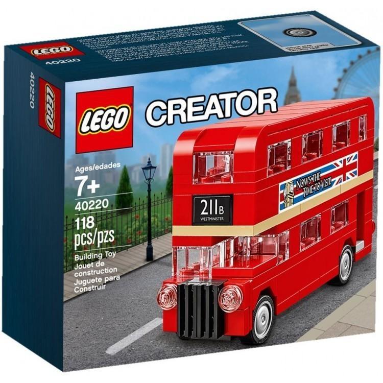 (英國限定,下標前請先詢問)LEGO CREATOR 40220 英國 倫敦巴士  London Bus