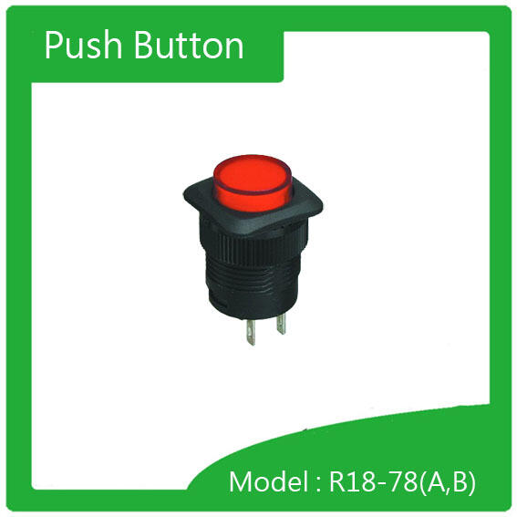 Push 按鍵式開關(R18-78)