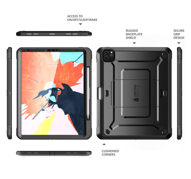 【現貨】ANCASE Supcase 2020 iPad Pro 12.9 防摔殼三防保護套支架保護殼
