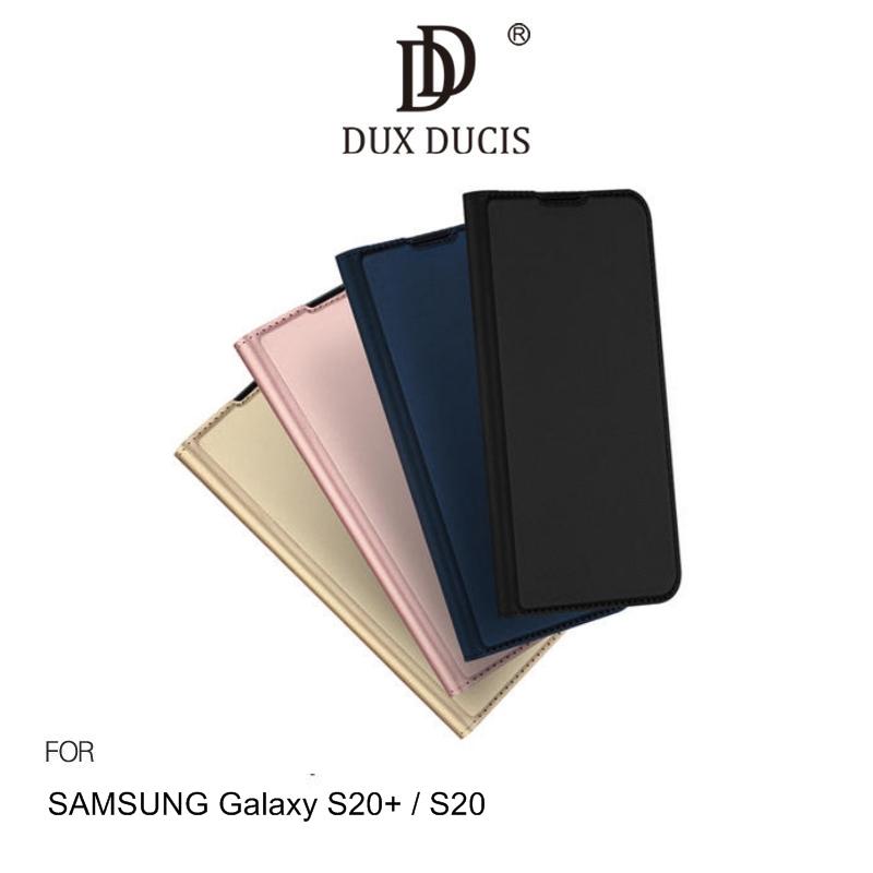--庫米--DUX DUCIS SAMSUNG S20+ / S20 SKIN Pro 奢華簡約側翻皮套 可站立 可插卡