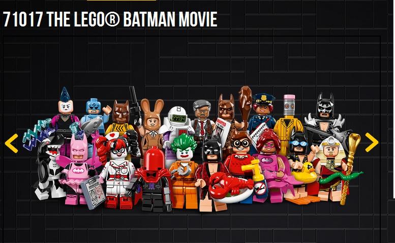 優惠現貨 最後一箱 LEGO 71017 Batman Movie Minifigures 人偶包 蝙蝠俠 整箱60包