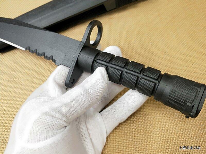 [ 上權名家刀品 ] M10 刺刀 軍用步槍M4/M16/M9 戰術格鬥 抗暴防身 叢林野戰 附專用刀套 台灣製造 | 露天市集 | 全台最大 ...