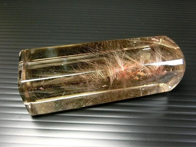[Disk水晶][招財進寶]氣勢磅礡、強磁場~優質大顆激亮髮絲濃密方印材(78x24mm 重105克)LF13