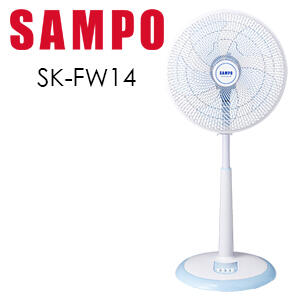 【SAMPO聲寶】展示機。14吋機械式直立扇 風扇 SK-FW14