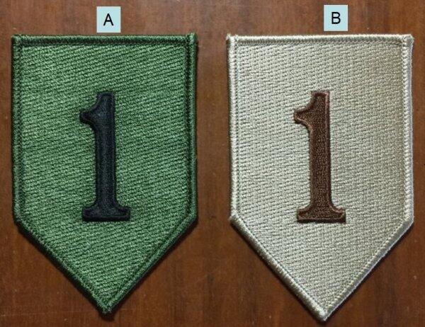 美國第一步兵師布章#94特價$60.. 另有軍品..裝備.徽章.臂章.階級章.迷彩服.飛行夾克