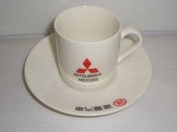 匯豐汽車 三菱  Mitsubishi 咖啡杯盤組