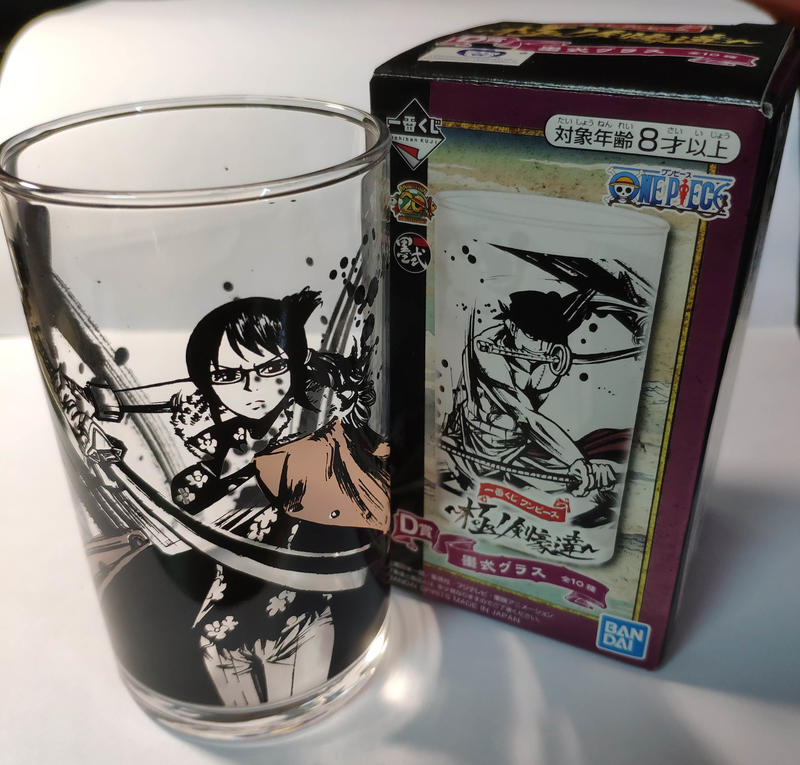 ONE PIECE 航海王 海賊王 一番賞 D賞 玻璃杯 達斯琪