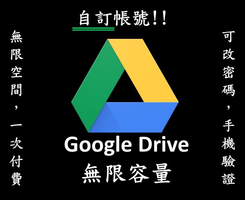 Google 原有帳號 升級 新增無限容量私人資料夾 Onedrive Dropbox Drive 硬碟參考