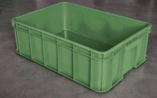 三格儲運箱615*420*200mm-塑膠籃 塑膠箱 密狀儲運箱 搬運箱 工具箱 倉儲箱 週轉箱 物流箱【富晴塑膠】