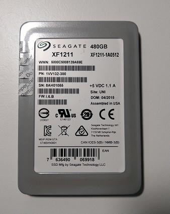 Seagate Nytro XF1211 SSD 480GB 480G MLC + 企業級