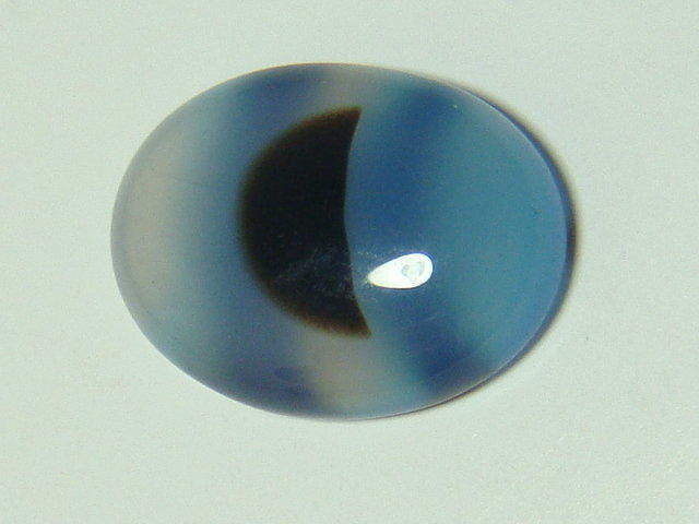A170【晶玉石】頂級水晶翠~天然蛋面藍玉髓裸石~可襄項鍊戒指墜子~一元起標無底價