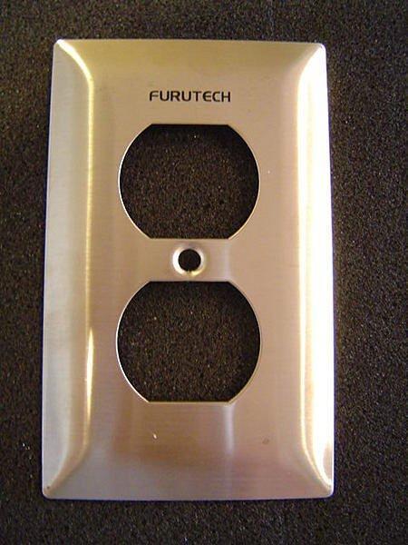 ♪♪ 艾菲爾音響♪♪ 日本 FURUTECH 不鏽鋼 壁插蓋板 101 金屬蓋板