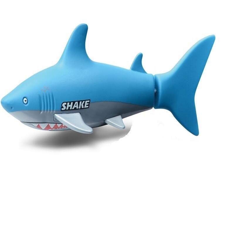 【W先生】創新 迷你 無線 遙控鯊魚 遙控魚 遙控船 防水 泳池 浴缸 水池 遙控玩具