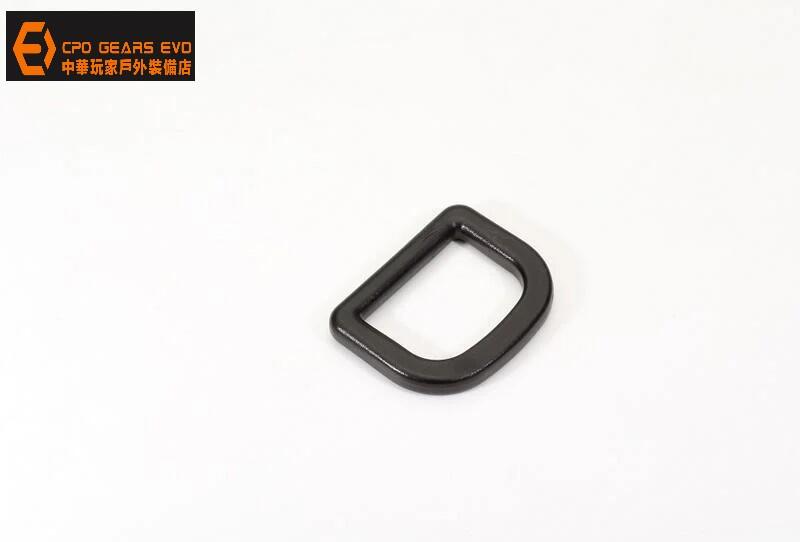 《CPO EVO中華玩家》KAM華聯-M370-25型D環/扣-【BK~黑色】