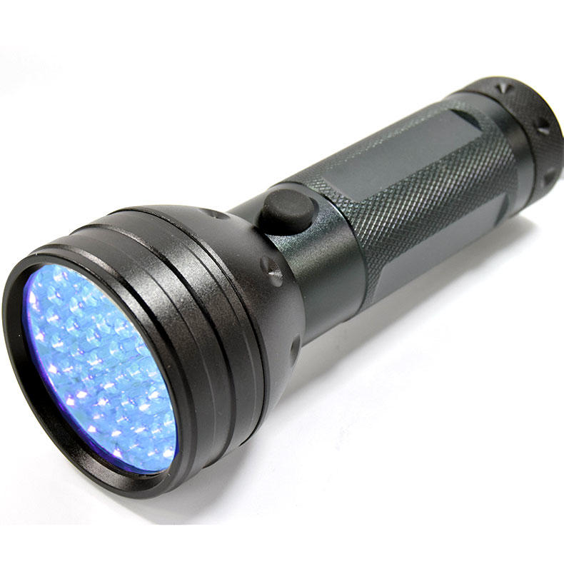 【現貨】51顆LED UV紫外線 驗鈔 檢驗 防偽 螢光劑 手電筒(不含電池)