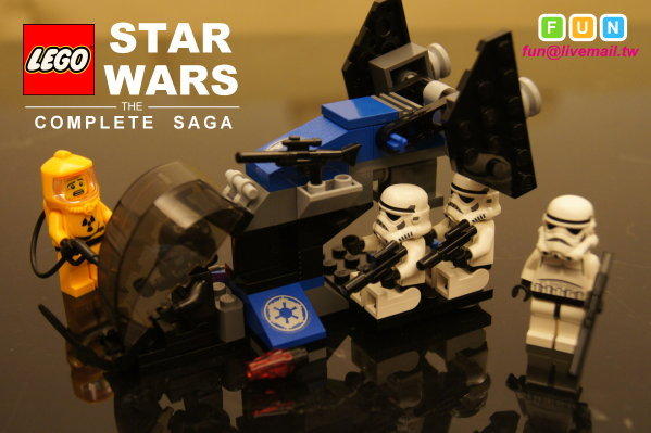 【FUN】LEGO 7667 - 單售 帝國突擊小艇 (無黑武士、白兵 人偶) 星際大戰 STAR WARS
