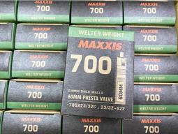 MAXXIS 瑪吉斯 700x23/32c  700*23C  700*25C高壓內胎 可拆卸氣嘴 48/60mm