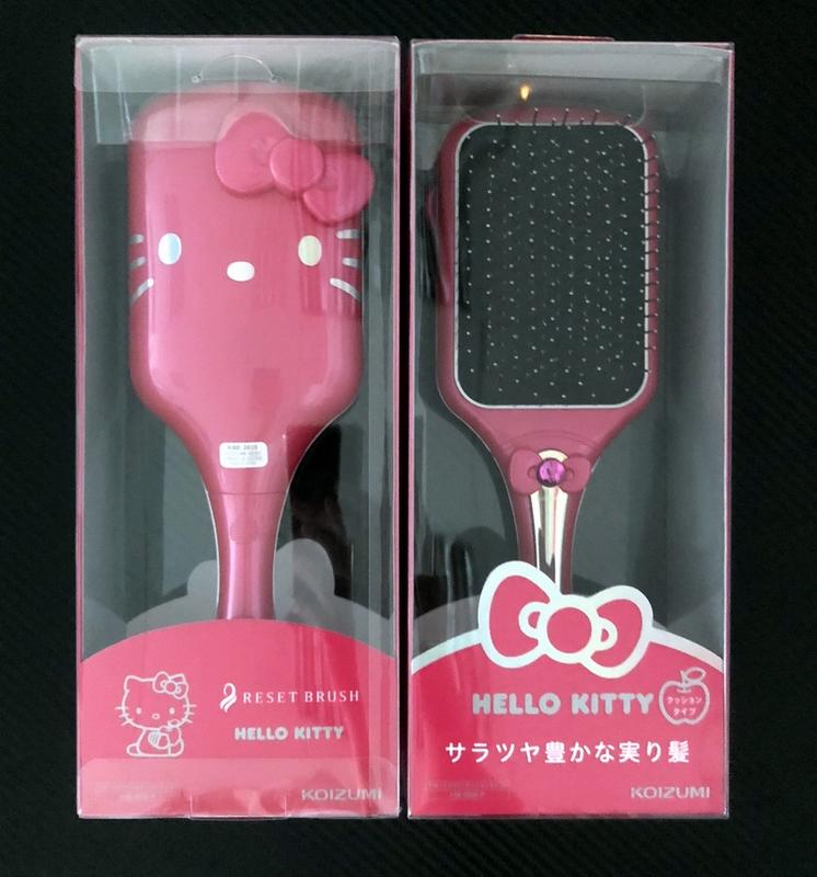 現貨含運一年保固 日本進口 小泉成器 KOIZUMI Hello Kitty音波磁氣美髮梳 氣墊旗艦款KBE-2835