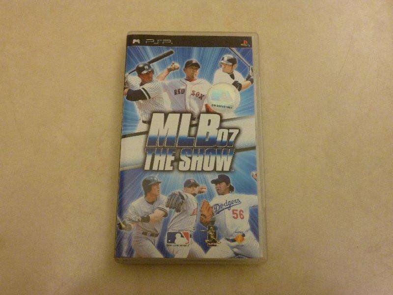 PSP MLB07美國職棒大聯盟07(書盒齊全)