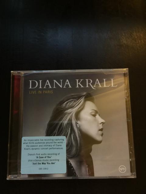 (全新未拆封)戴安娜克瑞兒 Diana Krall - LIVE IN PARIS 巴黎音樂會演唱會CD