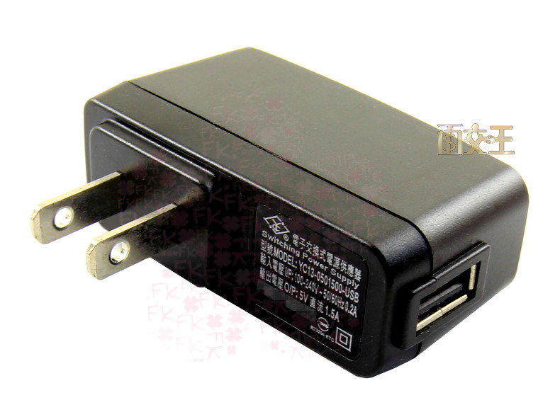 【促銷品】台灣製造 USB旅行充電器 旅充 DC5V 1.5A 充電快速穩定 可充平板/手機 P-C18