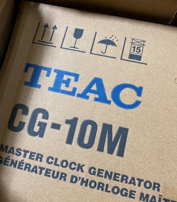 代購 TEAC CG-10M CG10M 數字時鐘主時脈產生器 平行輸入