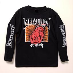 【Mr 17 】METALLICA 金屬製品樂團St Anger 拳頭搖滾長袖樂團T 恤T SHIRT HL413