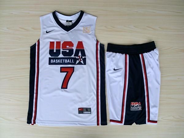 NBA2018全明星賽球衣 美國夢幻隊Larry Bird 賴瑞·柏德 Curry Durant 湯普森