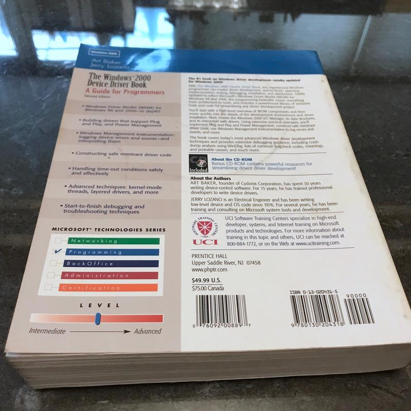 The Windows 2000 Device Driver Book A Guide for Program 7成新 露天市集 全