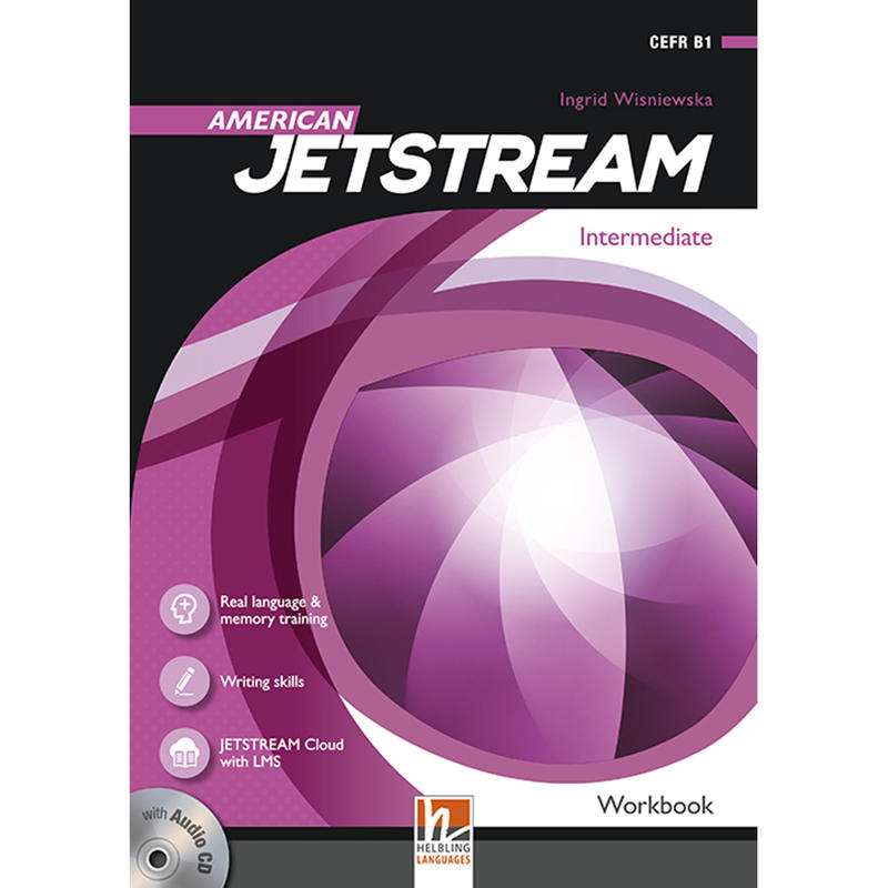 JETSTREAM Intermediate:  練習本 Book with CD 9783990453698