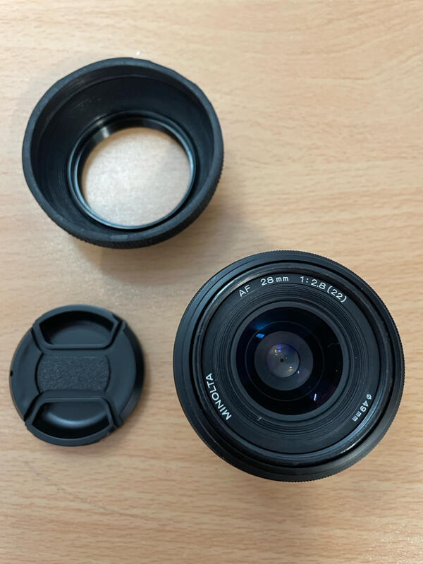 小瑕疵Minolta AF 28mm F2.8 廣角定焦鏡 優質全幅鏡-SONY A接環-可自動對焦 一代銘鏡