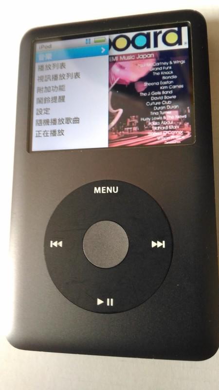 超值特價：七代(末代)薄款 iPod Classic 翻新機改SD卡256g  (接受維修、代工)