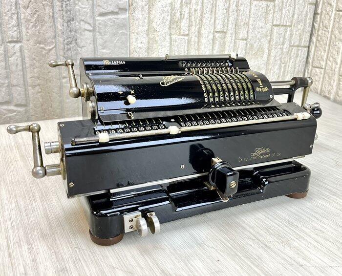 日本製Tiger Calculator 昭和時期機械式手搖計算機黑色| 露天市集| 全