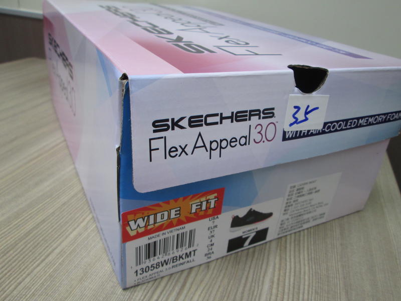 Skechers flex appeal 3.0 #7 （35） 彩虹空鞋盒