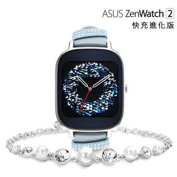 WI502Q_BQC-1LSVK0001 (小錶)真皮晶鑽藍(施華洛世奇)/快充版 