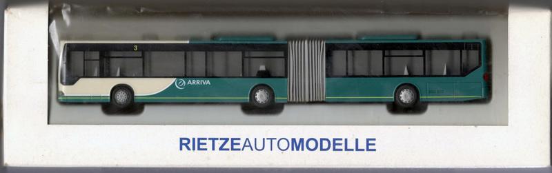 HO 1/87 Rietze 62802 Mercedes Benz Citaro G ARRIVA 雙節公車