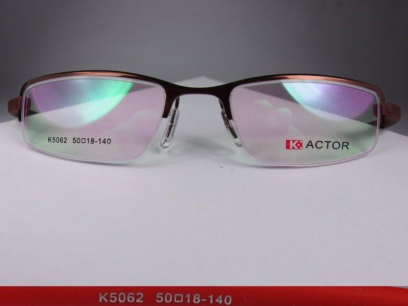 信義計劃眼鏡 全新真品 Kactor 半框 下無框眼鏡 無螺絲 搭配豪雅錶表 TAG Heuer 加送300元腳套一組