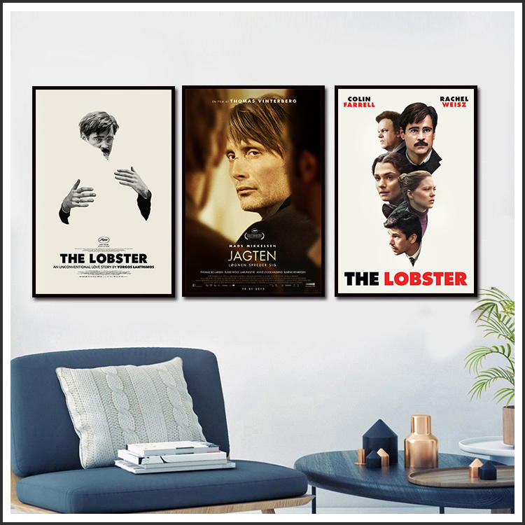 單身動物園 The Lobster 謊言的烙印 The Hunt 海報 藝術微噴 掛畫 嵌框畫 @Movie PoP ~