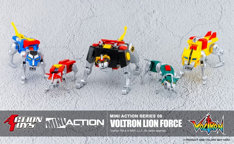 【高雄冠軍】25年12月預購 Action Toys Mini Action 限定版 五獅合體 聖戰士 百獸王
