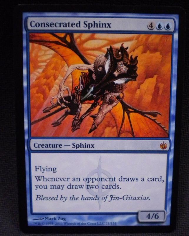 魔法部屋MTG單卡售MBS 圍攻秘羅地Consecrated Sphinx 祝聖史芬斯【英文