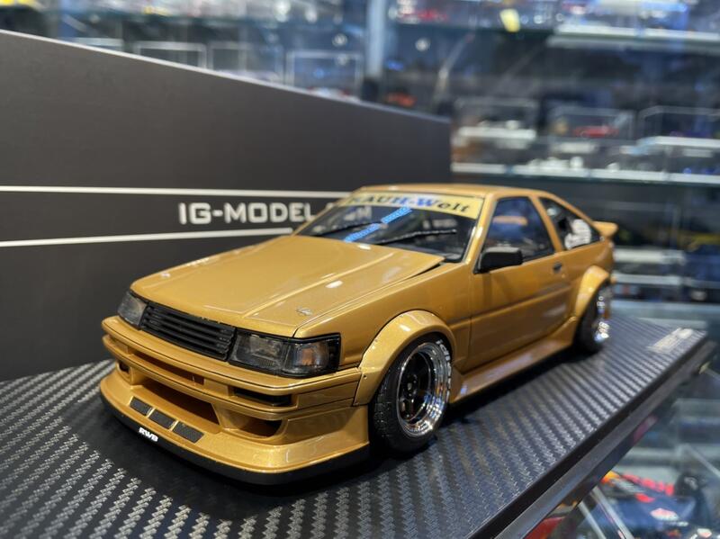 イグニッションモデル】 1/18 RWB AE86 Gold ☆生産予定数：100pcs