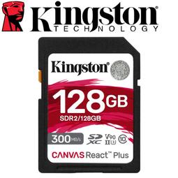 含稅 金士頓 Kingston 128G Canvas React Plus SD 記憶卡 (SDR2/128GB)