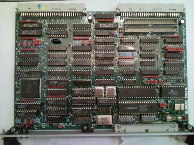 TSK ACCRETECH 90A FDC/SCSI AVME-322A  FDD/HDD BOARD SLOT5