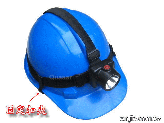 信捷【B21】新款 工作燈 頭燈扣夾 固定夾 適用於安全帽 工地帽 工作帽 Q5 T6 U2頭燈