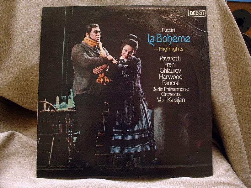 1974年 Decca SET 579 Puccini La Boheme-Highlights 普契尼 歌劇
