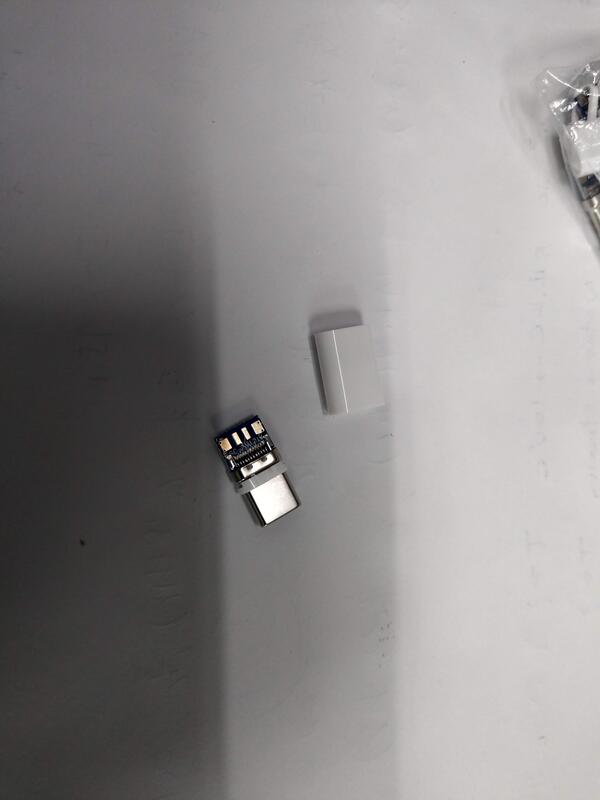 USB TYPE-C 公頭 帶殼 DIY資料充電 焊接線 帶外殼