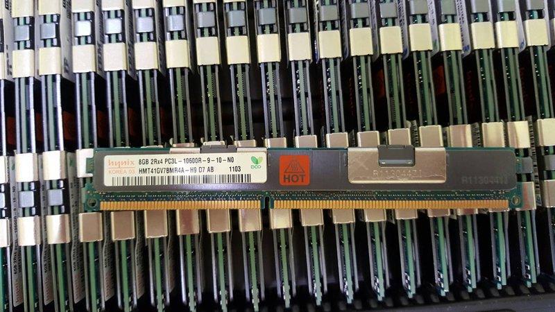 8GB DDR3 1333 伺服器記憶體 X79 ECC REG 三星 美光 海力士 HP DELL IBM 2Rx4