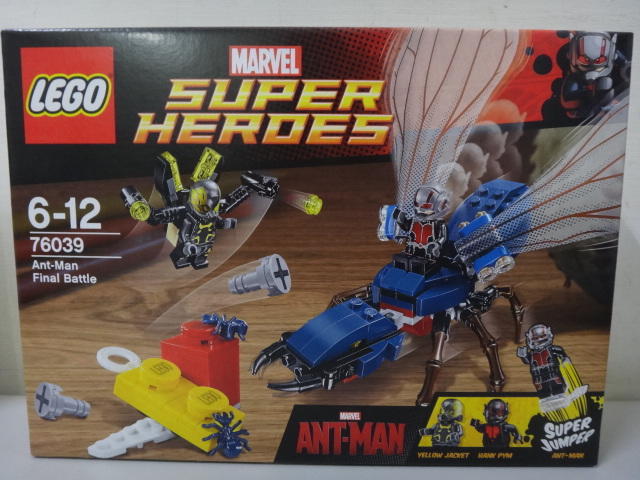 LEGO 樂高 積木 76039 MARVEL 超級英雄 蟻人 黃蜂人 Ant-Man 最終之戰 終局之戰 復仇者聯盟